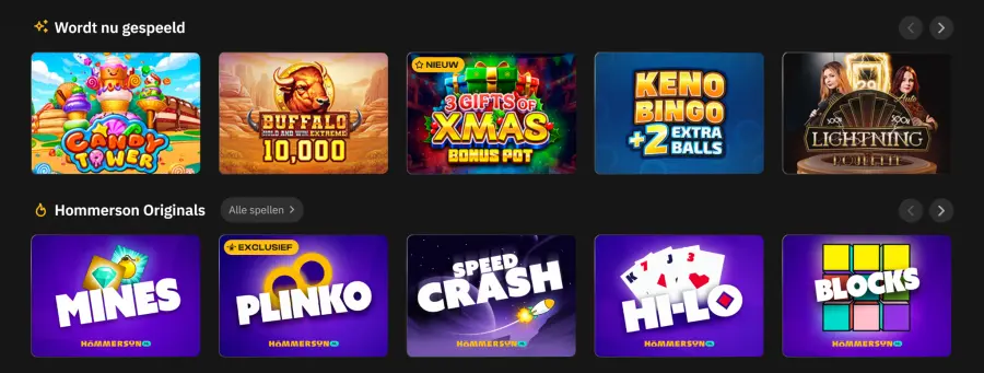 Hommerson online casino
